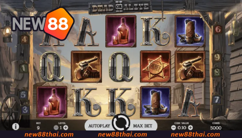 Dead or Alive 2 ที่ NEW88 – สล็อตธีมตะวันตกสุดเร้าใจ