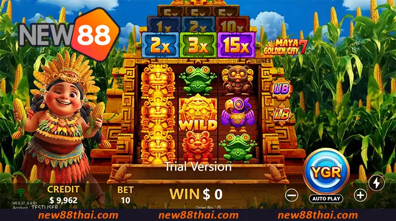 Maya Golden City ได้รับการอัปเกรดอย่างต่อเนื่องตั้งแต่เวอร์ชัน 1 ถึง 8