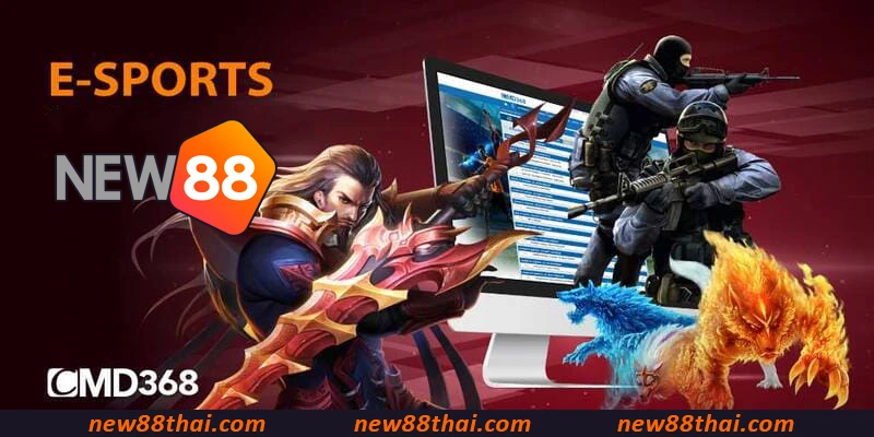 คุณสามารถเดิมพัน Esports ได้ที่ CMD368 Sports
