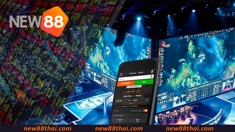 อีสปอร์ต NEW88 เป็นแหล่งบันเทิงที่น่าเชื่อถือสำหรับแฟนกีฬาอิเล็กทรอนิกส์ในประเทศไทย